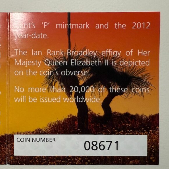 2012-P Australia Silver $1 Kangaroo High Relief NGC PF70 UCam, OGP - Picture 5 of 7